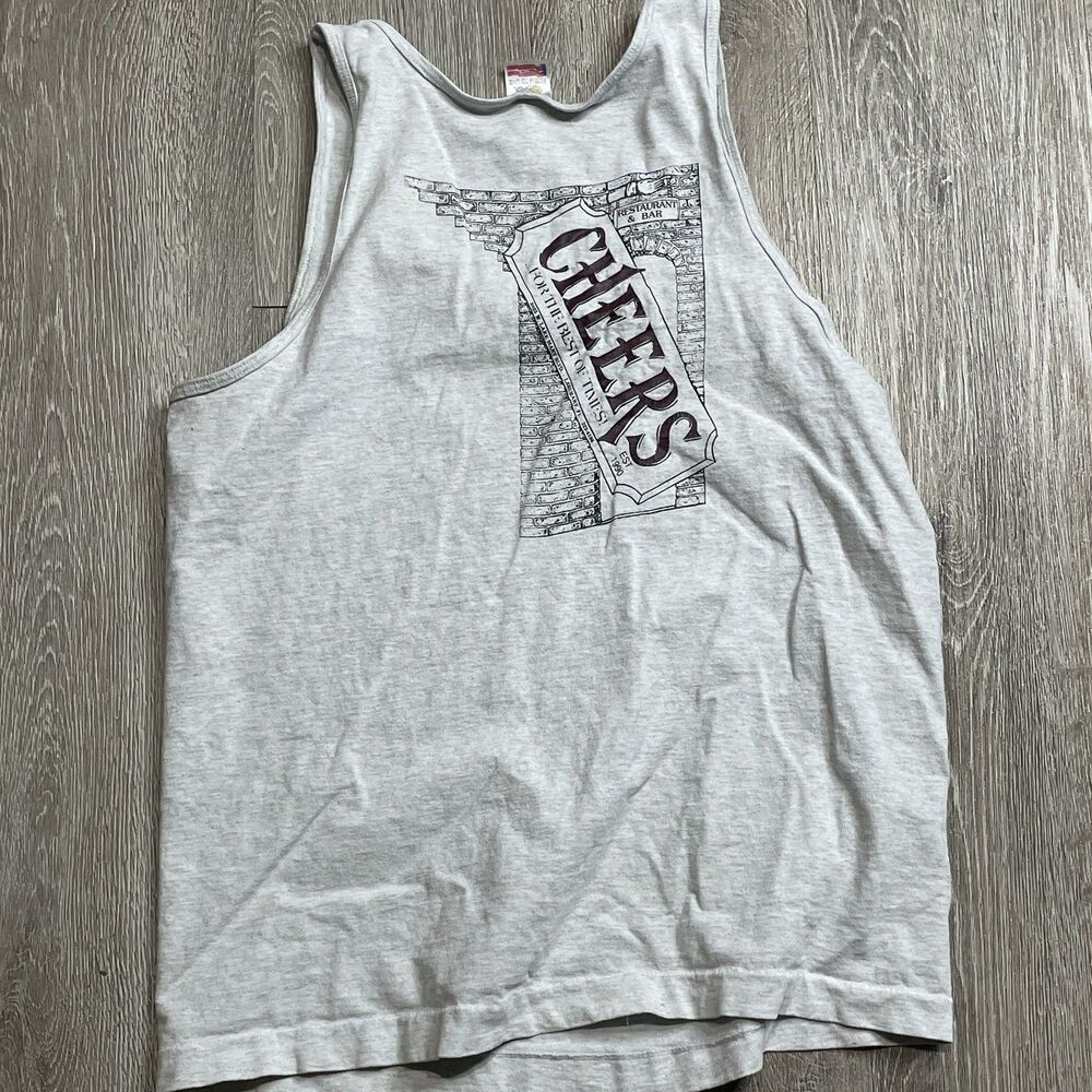 Cheers Tank top Vintage Fruit Of The Loom Size Medium